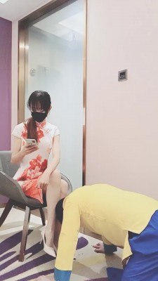 【美娜格格】cos调教-太监狗伺候格格 bf26784-HD绳艺资源网