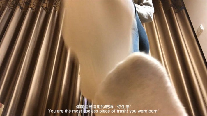 JLY_G001婧児全语言羞辱 姐姐的脏白棉袜玩弄POV 中英双字幕 YC-221212-HD绳艺资源网